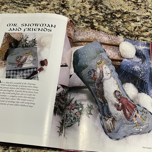 The Stockings Were Hung Embroidery Book with full directions - Picture 7 of 16